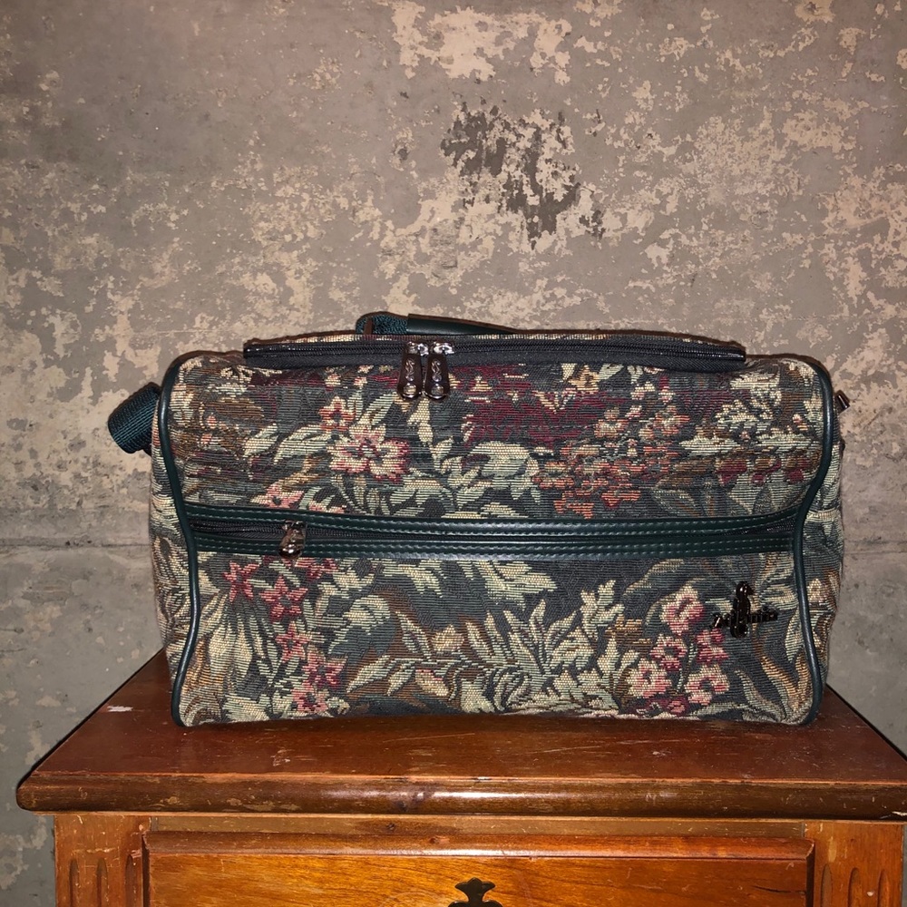 Vintage Floral Luggage Set